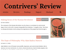 Tablet Screenshot of contrivers.org